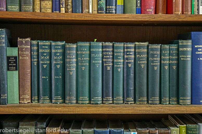 darwin safari - Richard Keynes' library